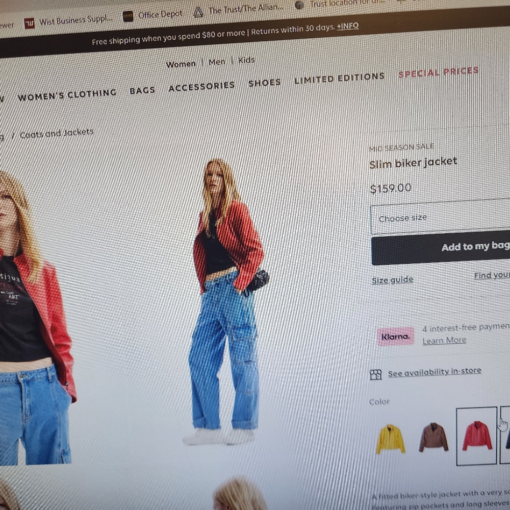Designated Slim Biker Jacket